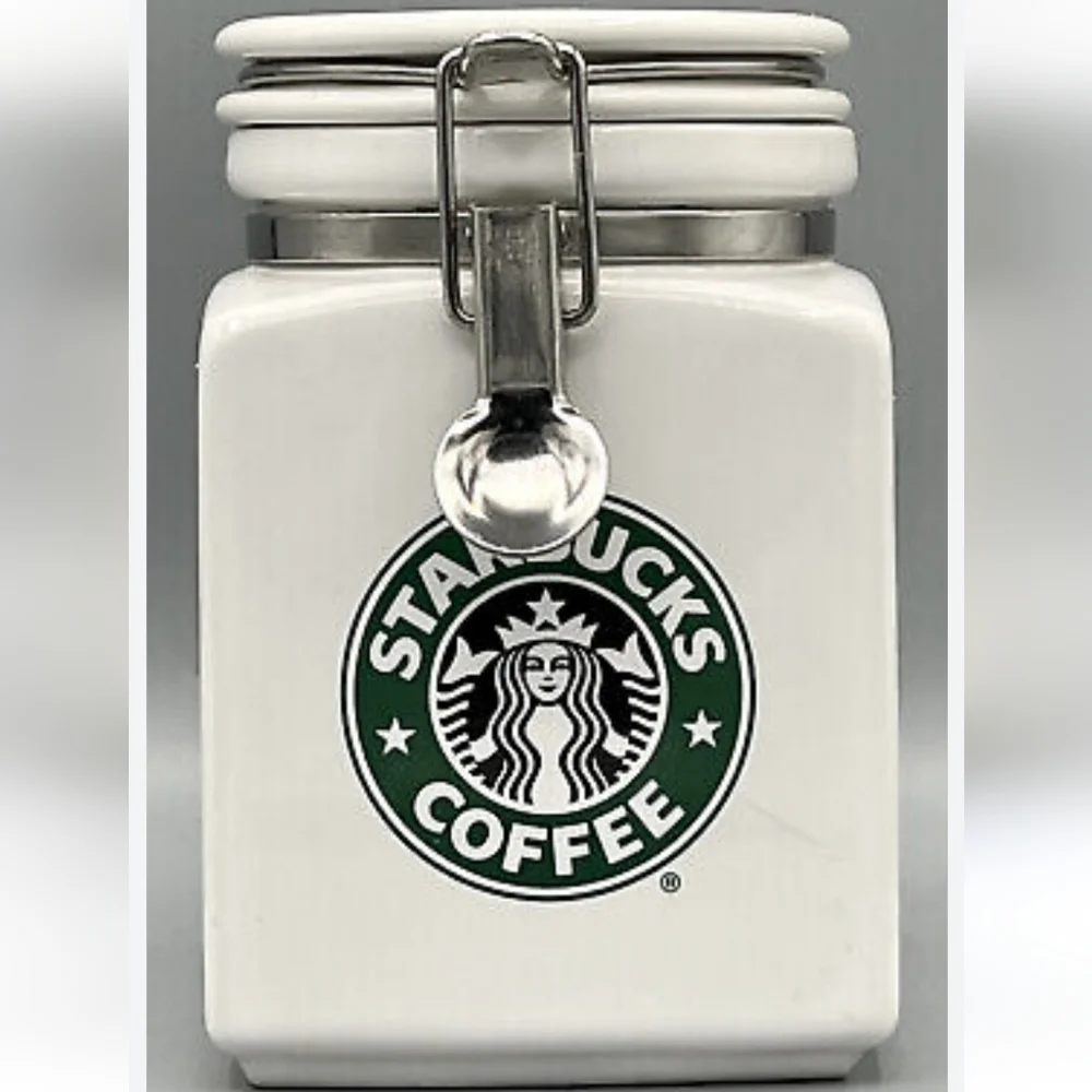 Starbucks Japan Ceramic Storage Jar - Picture 1 of 3